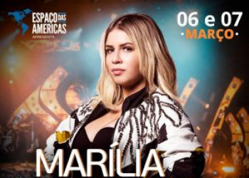 Marília Mendonça anuncia pausa e retorno será no palco do Espaço das Américas